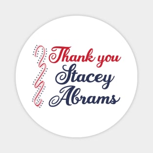 Thank You Stacey Abrams Magnet